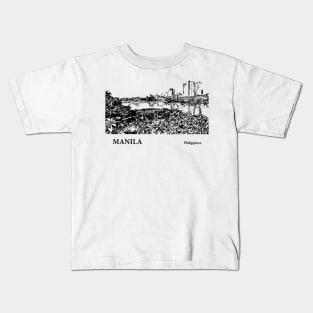 Manila - Philippines Kids T-Shirt